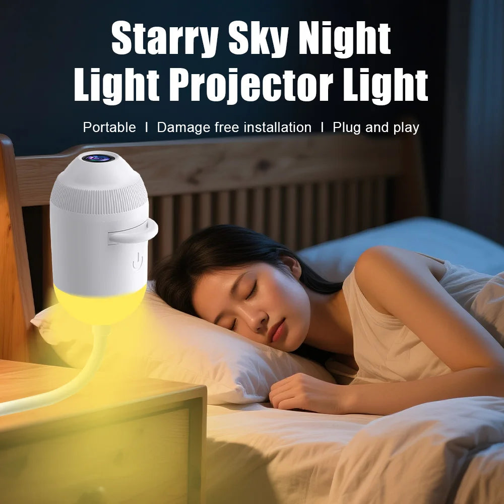 USB Starry Sky Projection Light For Car Or Bedroom